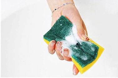 China Remoção personalizada esponja de lavagem da cor do prato duradouro de manchas teimosos fornecedor
