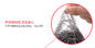 As almofadas de limpeza de aço inoxidável da cor de prata, anti oxidação SS410 de aço inoxidável esfregam fornecedor