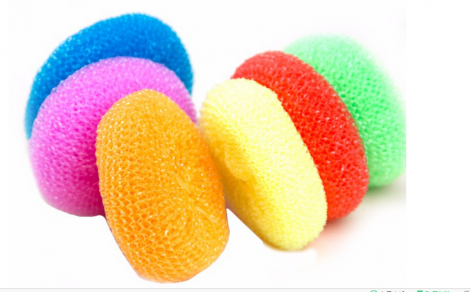 Entrega rápida de limpeza plástica diária da forma redonda da bola do agregado familiar para potenciômetros e bandejas