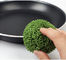A almofada de limpeza de limpeza do delicado do prato, cozinha da fibra de poliéster da forma redonda esfrega almofadas fornecedor